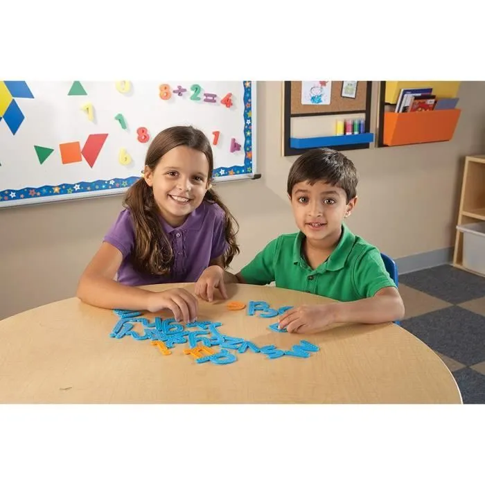 Ensemble de lettres - Learning Resources - 1496 - 26 pcs - Plastique résistant - Mixte-2