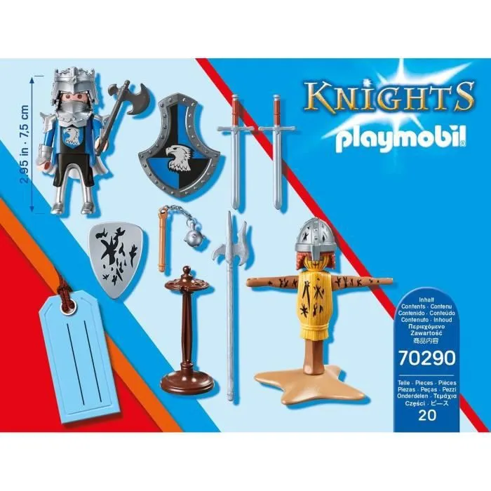PLAYMOBIL - Set cadeau Chevaliers - Pour Enfant à partir de 4 ans - Plastique-2