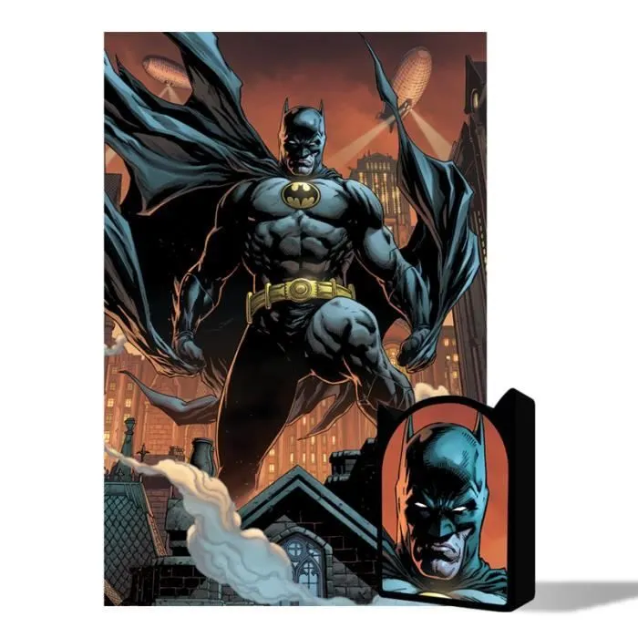 Puzzle lenticulaire Batman DC Comics - Boîte en métal 3D 300 pcs 46x31 cm-1