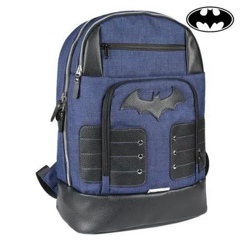 Sac à dos - Batman - Casual - Bleu marine - 33x46x11 cm - Enfant-0