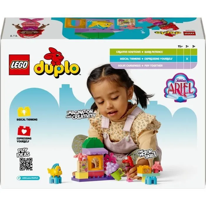 LEGO® DUPLO | Disney 10420 Le stand de café d’Ariel et de Polochon - Set La Petite Sirène-5