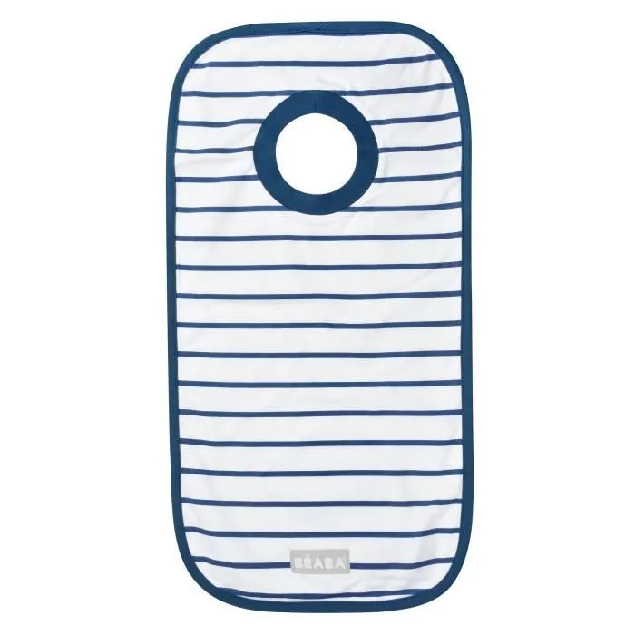 BEABA Bavoir coton rayures-2