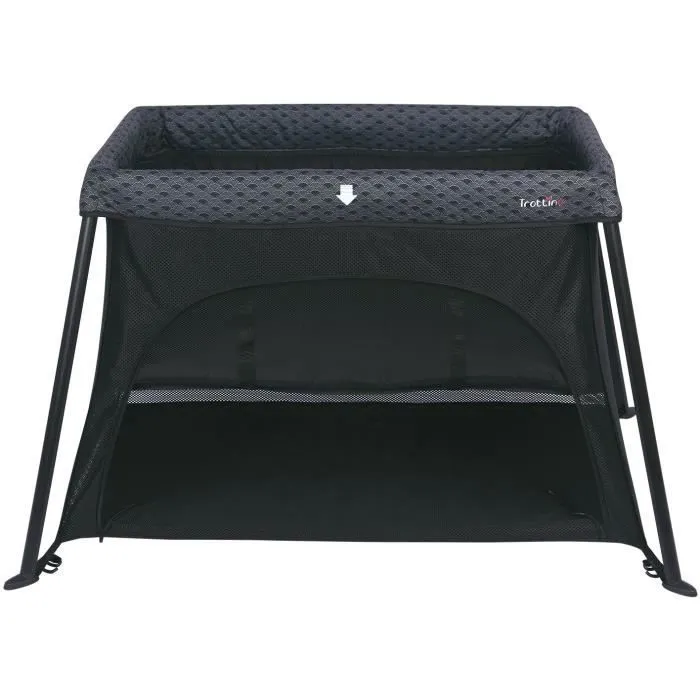 TROTTINE Lit parapluie Hypnos - Nami gris-1