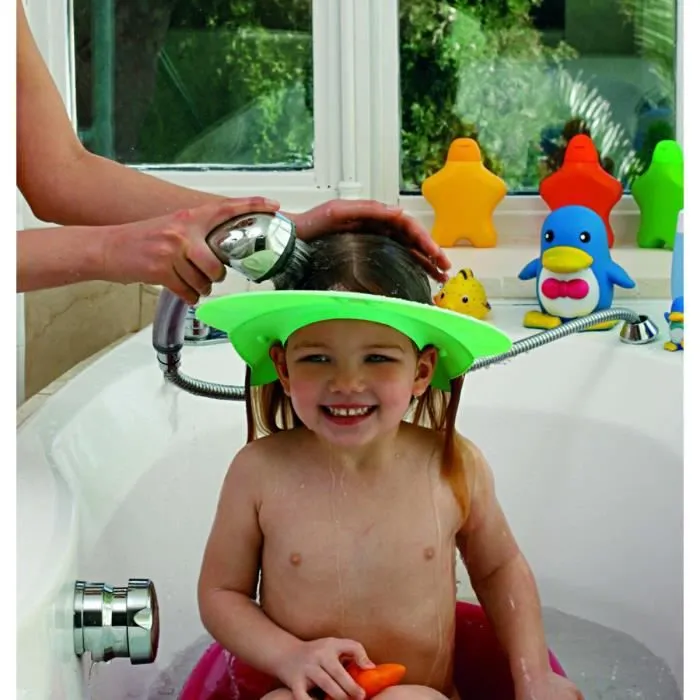 OKBABY Visière De Bain Hippo Rose-1