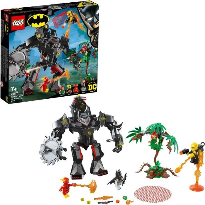 LEGO® DC Batman 76117 Le Robot Batman Contre Le Robot Poison Ivy-2