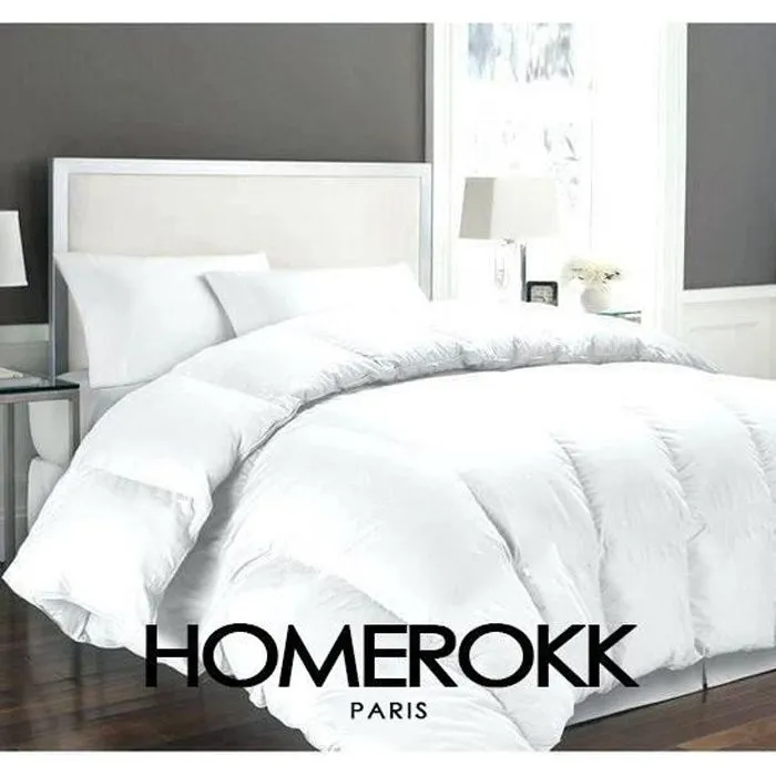 Couette - HOMEROKK - 220x240 cm - 550 gr/m² - Microfibre - Thermorégulatrice-0