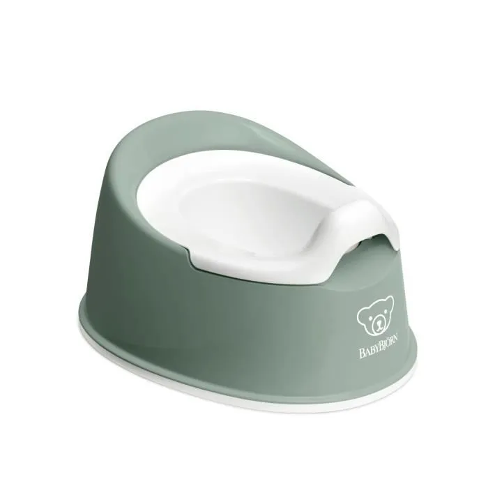 BABYBJÖRN Pot Smart, Vert profond/Blanc-0