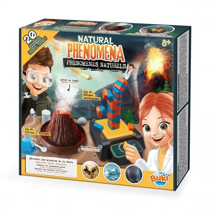 Jeu éducatif - BUKI - 2170 - 20 expériences - Phénomènes naturels - À partir de 8 ans-0