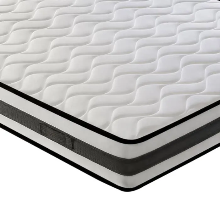 Matelas Mousse 140x190 cm - Haute Densité - - Réversible - Côté Été/hiver - Modèle Fenis-3