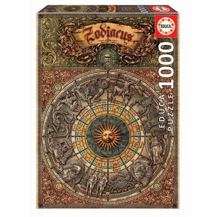 Puzzle Astrologie et ésotérisme - EDUCA - 1000 pièces - Pour adultes à partir de 12 ans-0