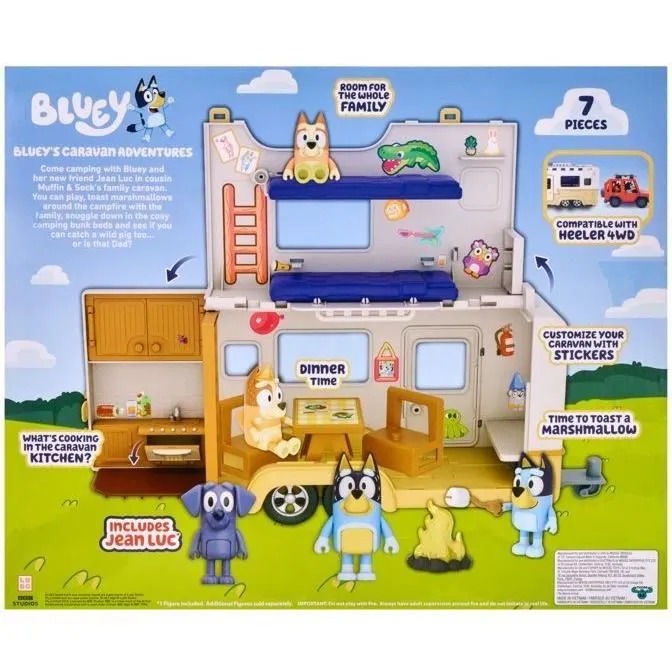 Figurine La Caravane de Bluey - MOOSE TOYS-3