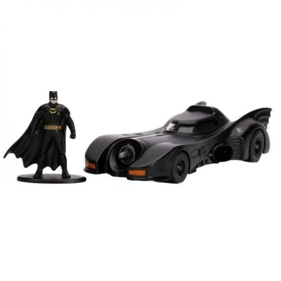 Jouet - Batman - Batmobile - Métal - 1/32 - 14 cm-0