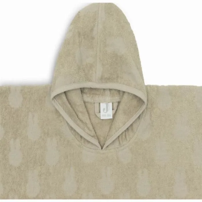 Poncho de bain bébé coton éponge 1 à 4 ans Miffy Jacquard Vert Olive-2
