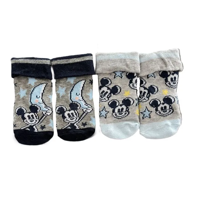 Chaussettes J'aime Maman Papa x3 - 6/12 mois - Les Chatounets-0
