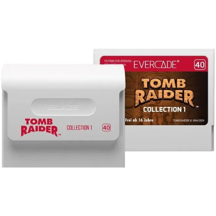 Pack Console rétrogaming - Evercade EXP-R Tomb Raider 1-2-3-8