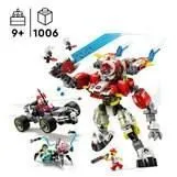 LEGO DREAMZzz 71497 Robot-tigre de Cooper et bolide de Zero - Jouet de construction 3-en-1-1