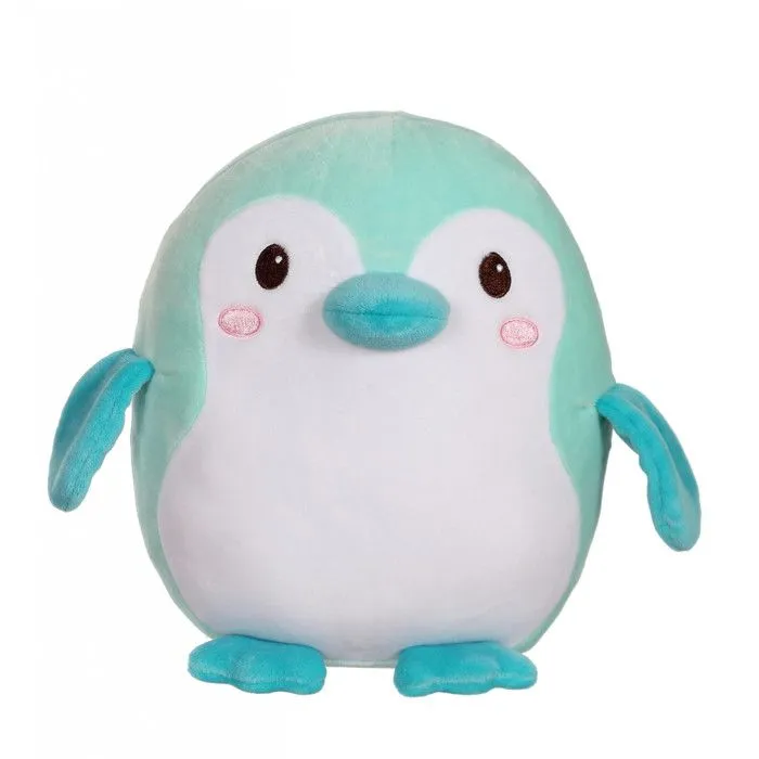 Baby Squishi 22 cm - pingouin vert-1