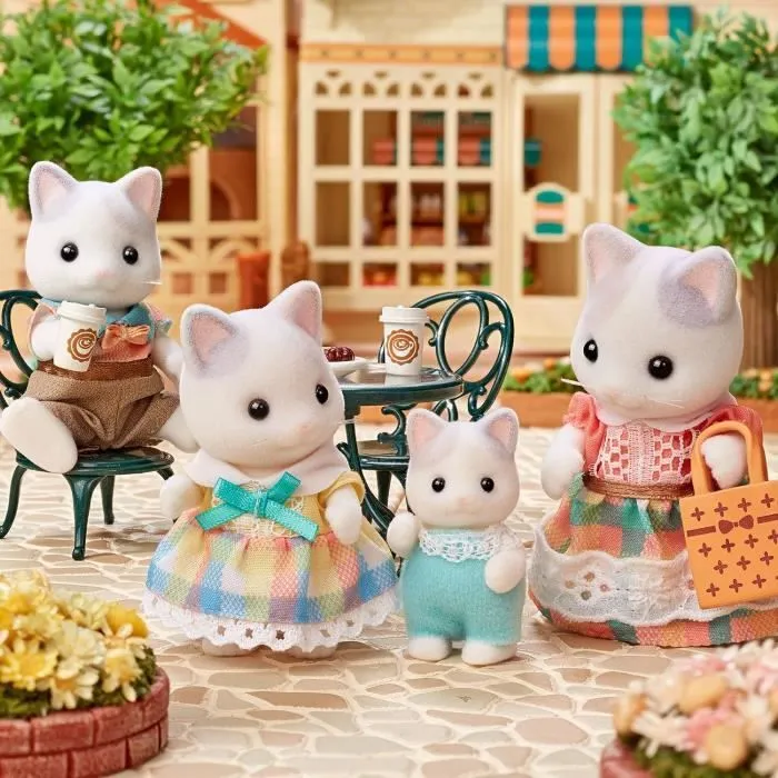 SYLVANIAN FAMILIES 5738 - La famille Chat Latté-5