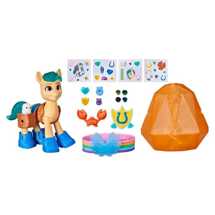 Figurine articulée My Little Pony Hitch Trailblazer de 7.5cm avec accessoires-1