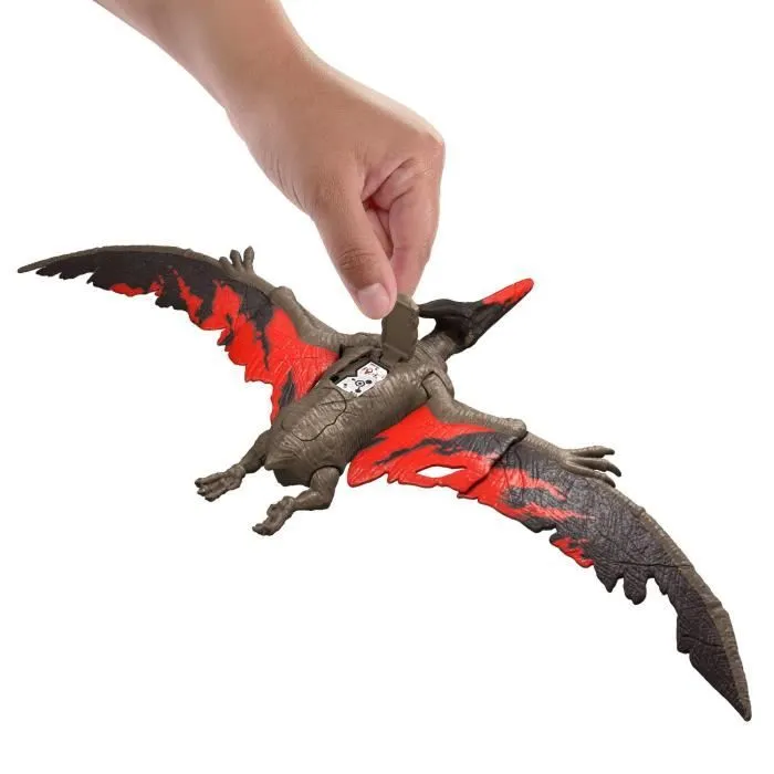 Jurassic World - Figurine Ptéranodon Rugissement Féroce - JCL70-3