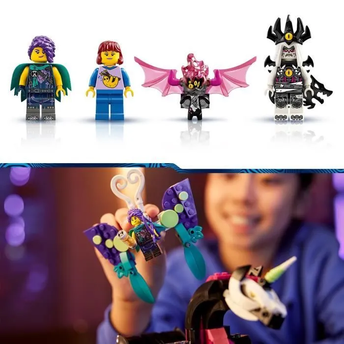 LEGO® DREAMZzz 71457 Pégase, le Cheval Volant, Jouet 2-en-1, avec Le Roi des Cauchemars et Zoey-3