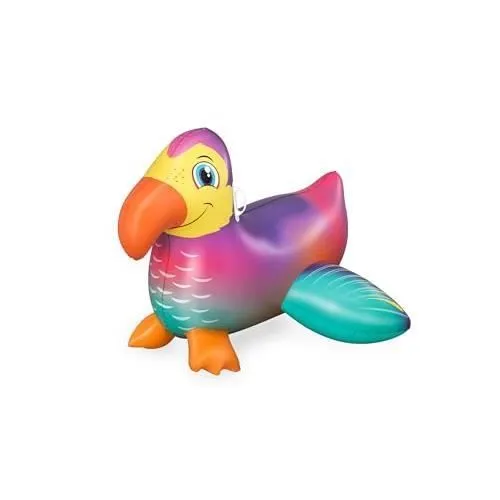 Bouée chevauchable - BESTWAY - Dandy Dodoa© - 127 x 112 cm - À partir de 3 ans - Mixte-0