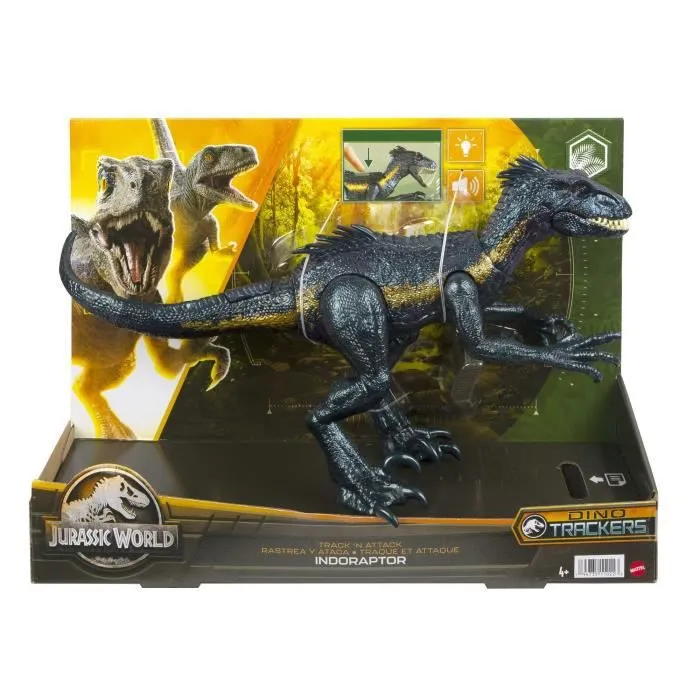 Figurine Indoraptor Attaque Supreme - Jurassic World - Effets sonores et lumineux - 4 Ans Et +-1