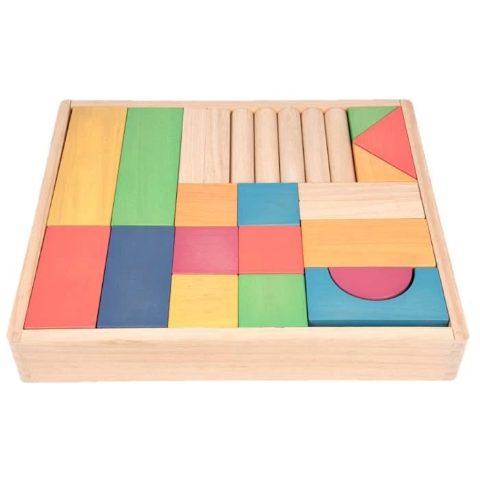 TickiT - Blocs en bois géants arc-en-ciel - COMMOTION-0