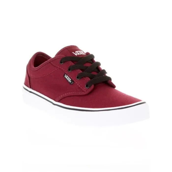Chaussure Enfant - Vans - Atwood Canvas - Rouge - Garçon - Lacets-0
