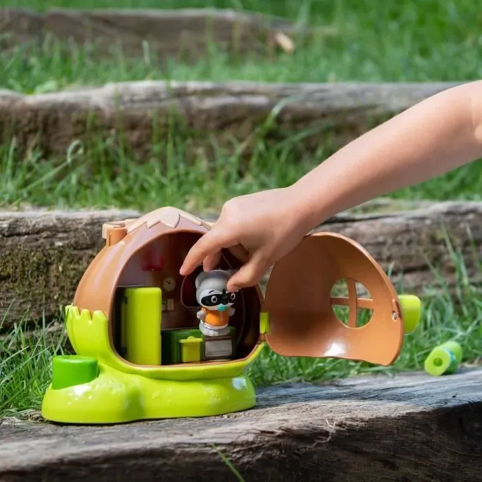 Maison Noisette Klorofil - VULLI - Pour Enfants de 18 Mois et Plus - 3 Parties Mobiles - Multicolore-2