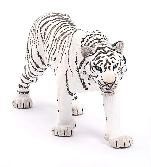 Schleich Figurine 14731 - Animal de la savane - Tigre blanc mâle-1