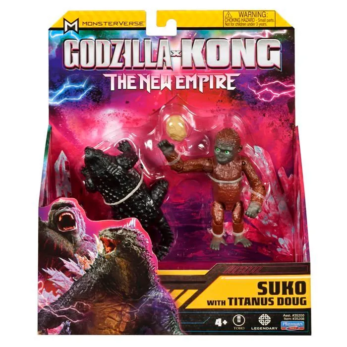 Godzilla - 39307 - GVK Figurine Monster Basic Movie 2 de 15,2 cm Suko avec Chien verrue-2