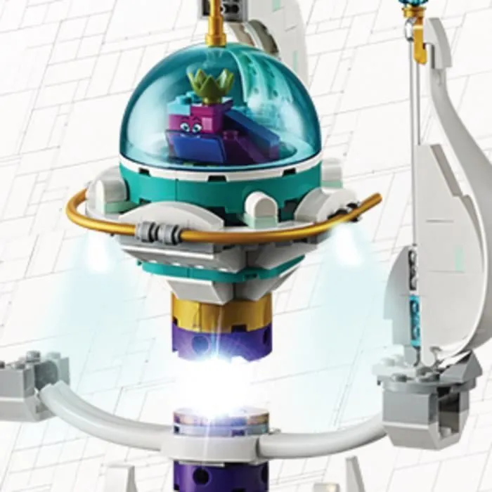 LEGO® Movie 70838 Le palais spatial de la Reine aux mille visages - La grande aventure LEGO 2-3
