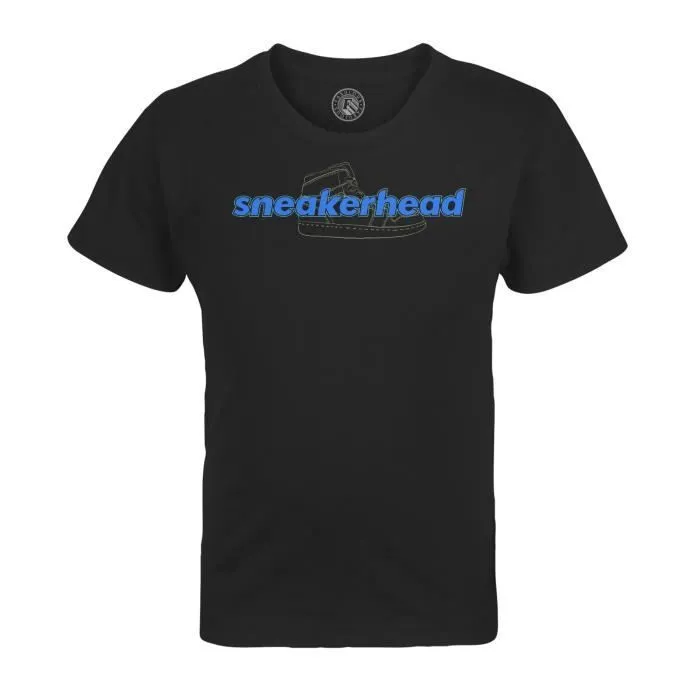 T-shirt Enfant Noir Blonded Sneakerhead Collection Shoes Hobby Kicks Streetwear Fashion Lifestyle-0