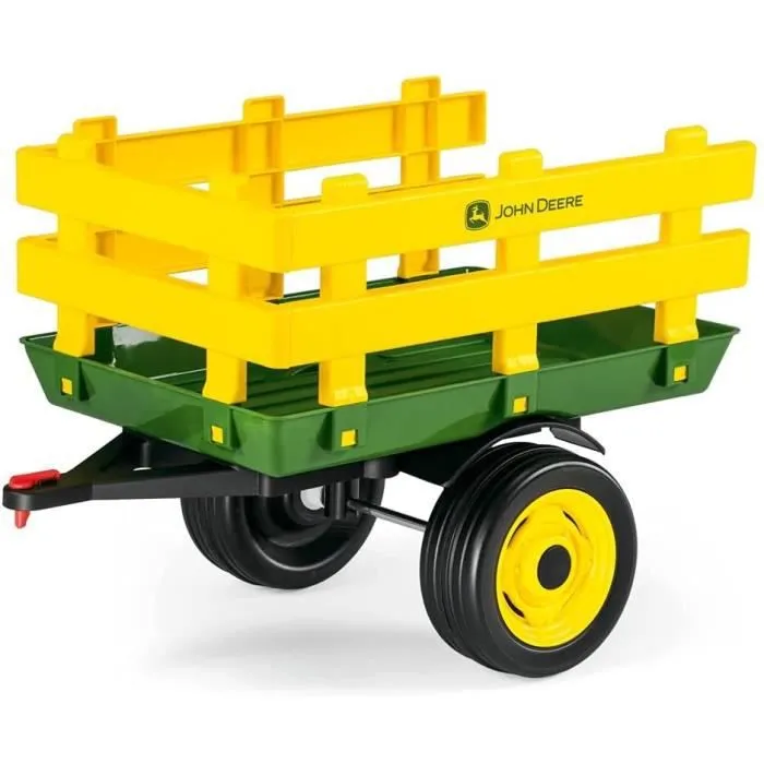 Peg Perego Remorque à 2 roues John Deere - stake side trailer-0