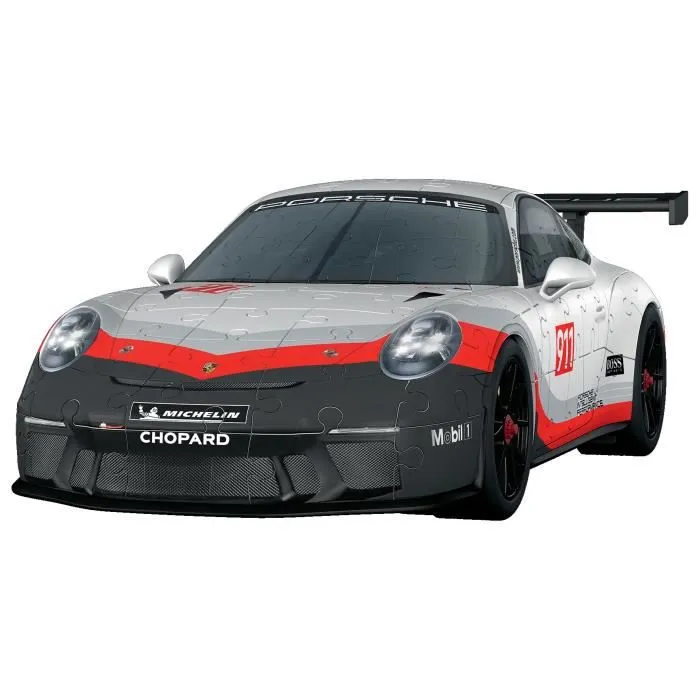 Puzzle 3D Porsche 911 GT3 Cup - Ravensburger - 108 pièces-5