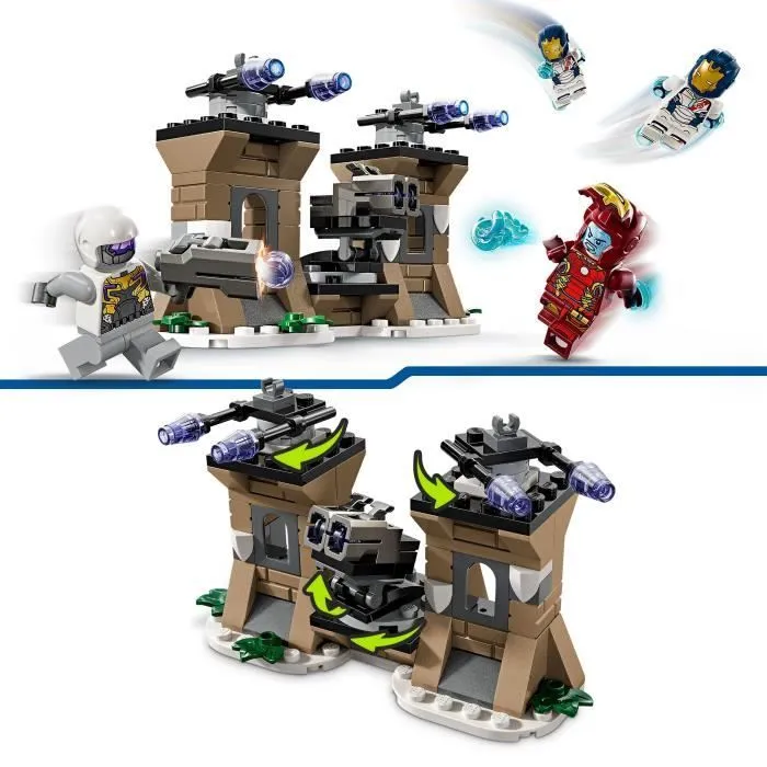 LEGO® Marvel 76288 Iron Man et l’Iron Legion contre le soldat de l’Hydra, Set Avengers-2