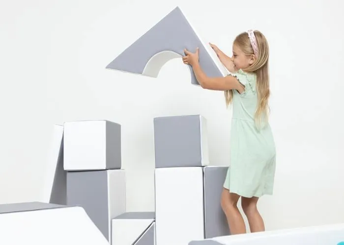 Blocs en mousse - Non spécifié - Set de 11 - Couleurs vives - Sécurisés - Pour enfants à partir de 3 ans-3