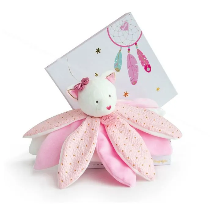 DOUDOU ET COMPAGNIE Attrape-rêve - Doudou Chat 26cm-2