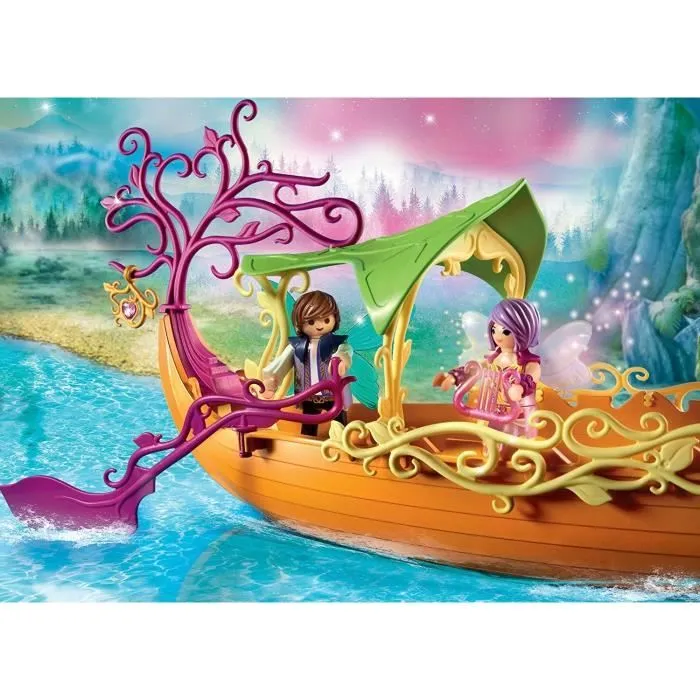 PLAYMOBIL 9133 - Bateau des Fées - Fairies - La Forêt Enchantée - 808 g-3