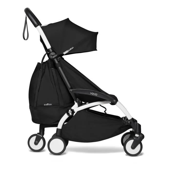 Sac à langer BABYZEN pour poussette YOYO+ - Noir - Roues - 10 kg supplémentaires-2