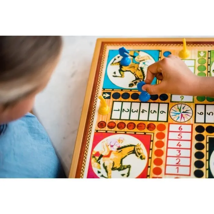 COFFRET 8 JEUX STANDARD - Jeu de société - DUJARDIN - Profitez de 8 jeux classiques réunis dans un seul coffret-2