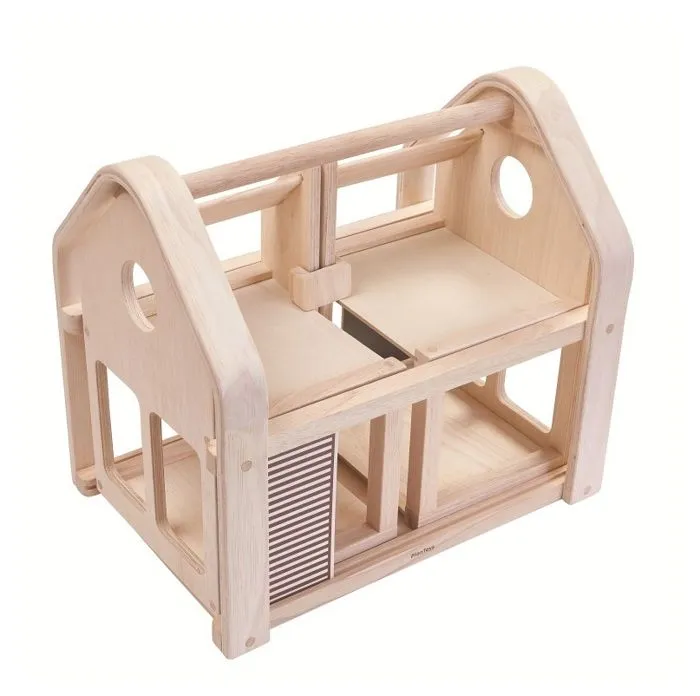 Maison 3 blocs modulables - PLAN TOYS - Enfant - Beige - A partir de 4 ans-2