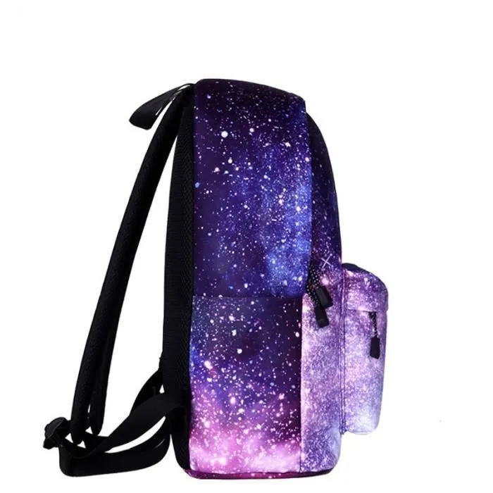 Sac à dos d'école - Cartable Scolaire - Violet - 20-35L - Fille - Primaire-2