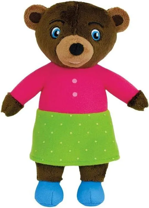 PETIT OURS BRUN - Coffret famille 3 peluches 19 cm-2