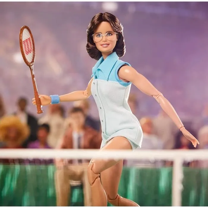 Poupée de collection - MATTEL - Barbie Inspiring Women Billie Jean King - Héroïne du tennis - Âge 3+ - 1 pièce-2
