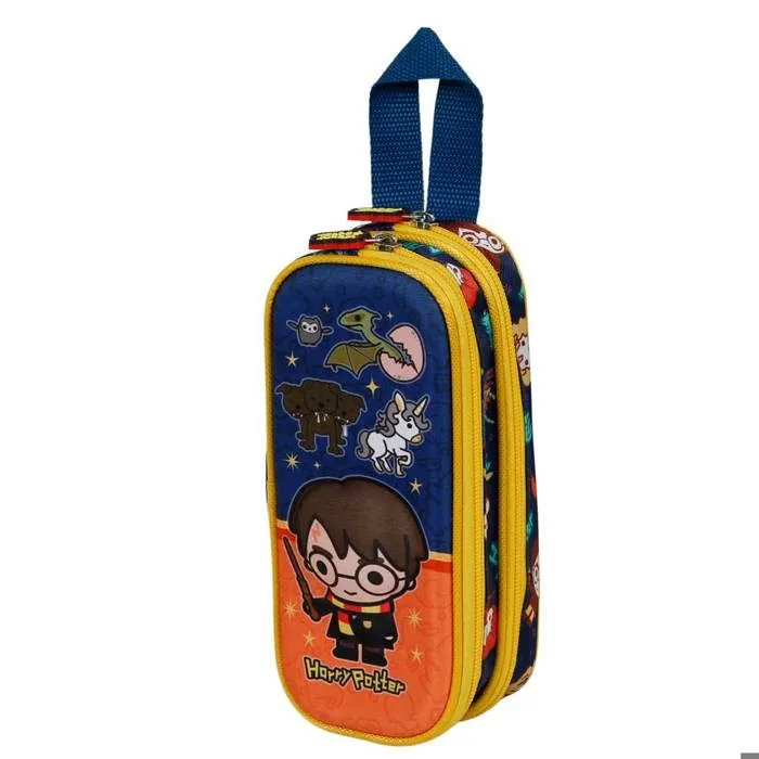 Trousse à crayons - Harry Potter - Crest - Orange - Taille Unique - Zippée-0
