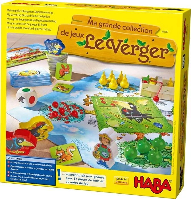 Haba - Grande collection de jeux Le verger-0