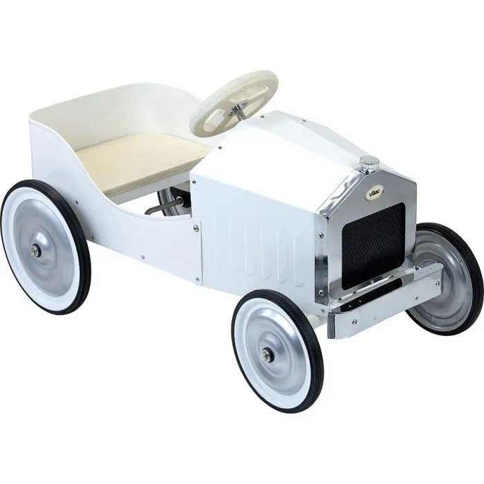 Jouet d'action - Voiture à pédales Ivoire - Vilac - Extérieur - Mixte - 3 ans+-1