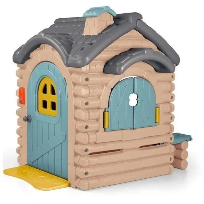Maisonnette pour enfants - FEBER - CASUAL - Maison woodland avec sonnette-0